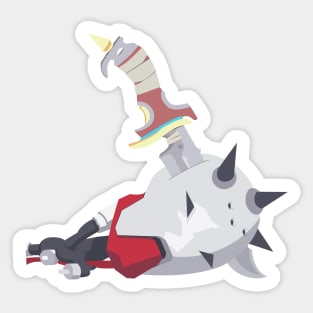 destroyed Omnic Sticker